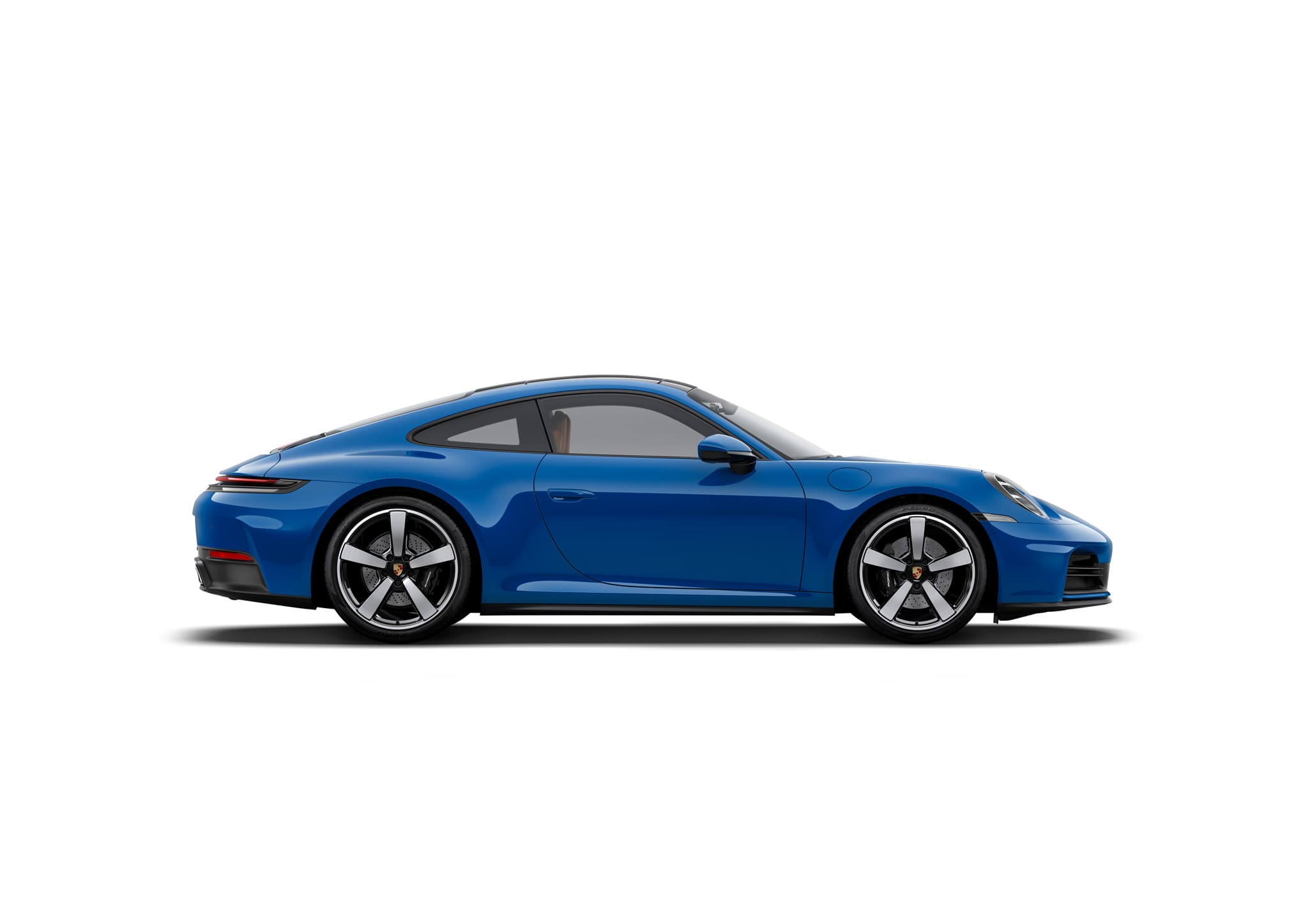 2025 Porsche 911 Carrera in Lugano Blue with 20/21 inch Carrera Classic wheels and Tinted HD-Matrix LED Headlights